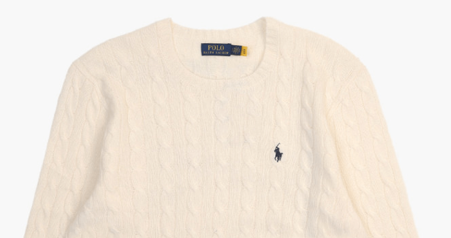 Recognizing a real Polo Ralph Lauren sweater Graduate Store EN